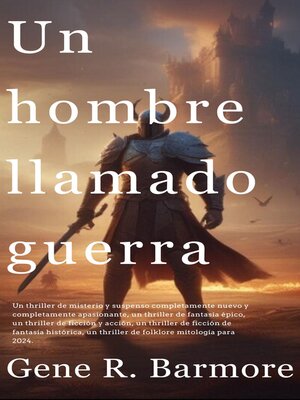 cover image of Un hombre llamado guerra